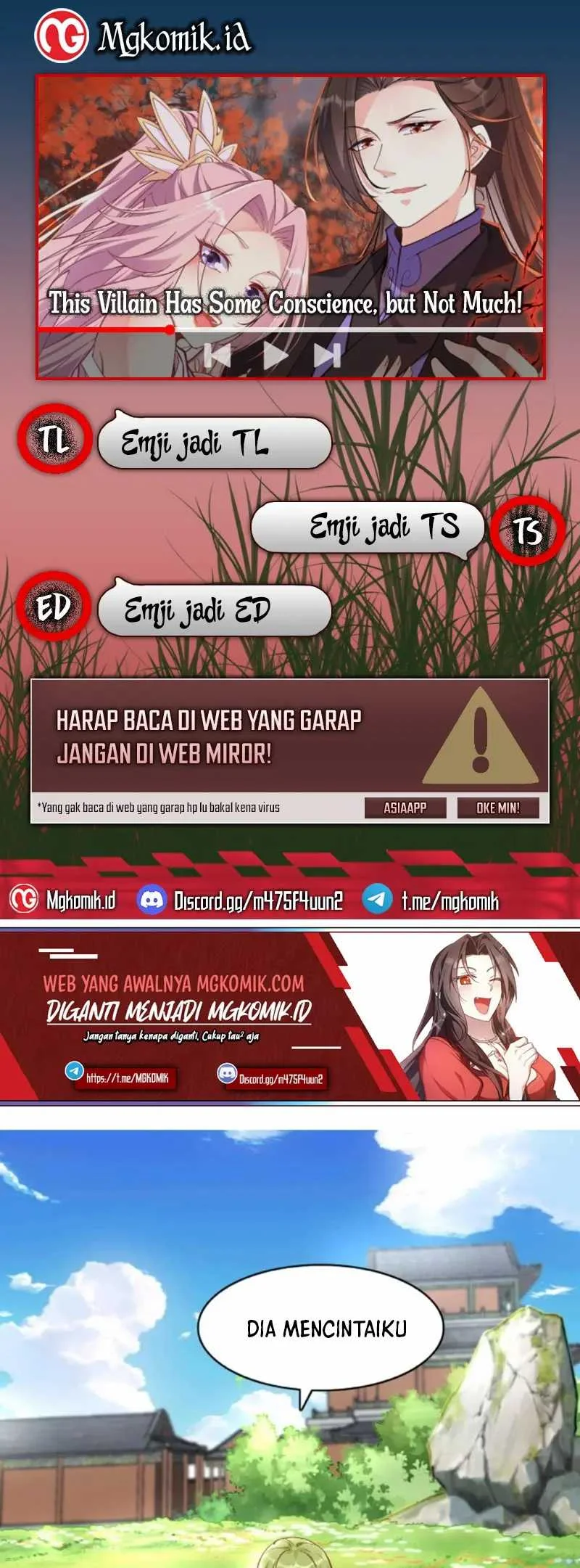 This Villain Has Some Conscience, but Not Much! Chapter 18 - halaman 1
