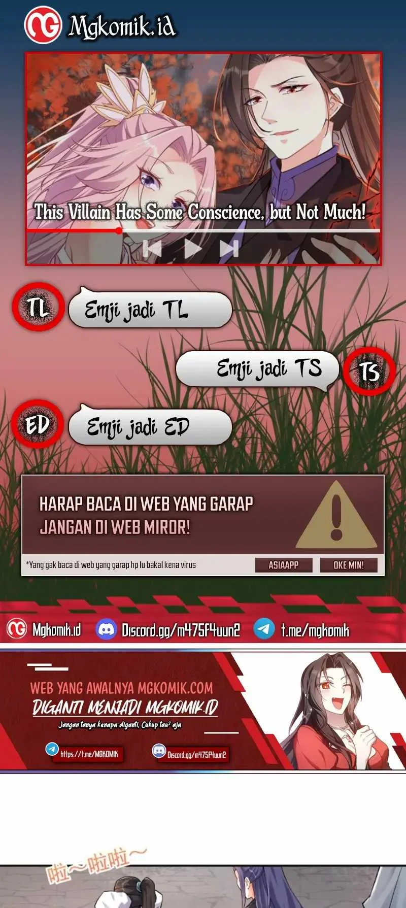 This Villain Has Some Conscience, but Not Much! Chapter 19 - halaman 1