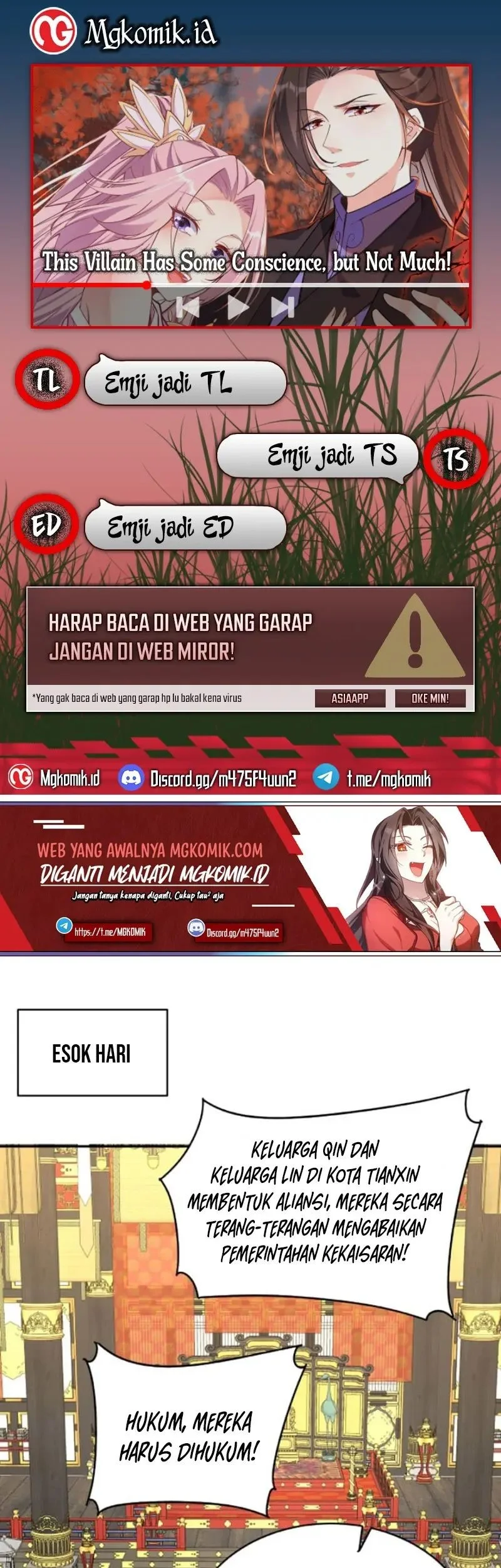 This Villain Has Some Conscience, but Not Much! Chapter 22 - halaman 1