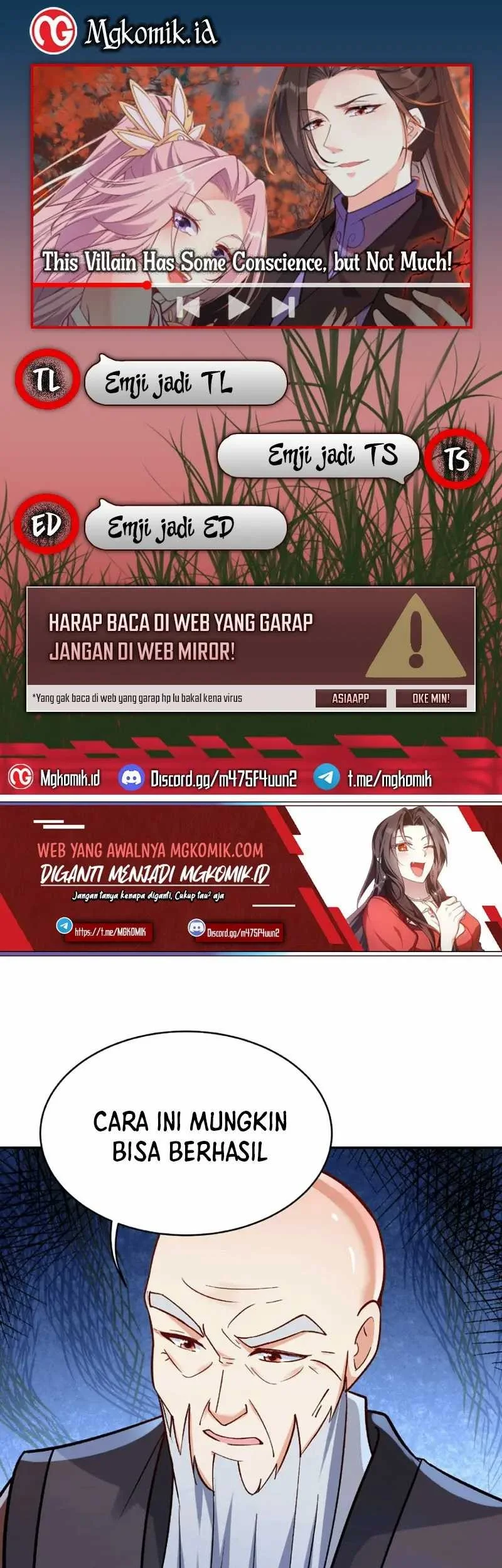 This Villain Has Some Conscience, but Not Much! Chapter 23 - halaman 1