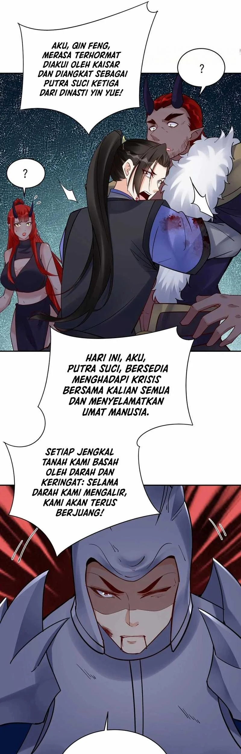 This Villain Has Some Conscience, but Not Much! Chapter 255 - halaman 16