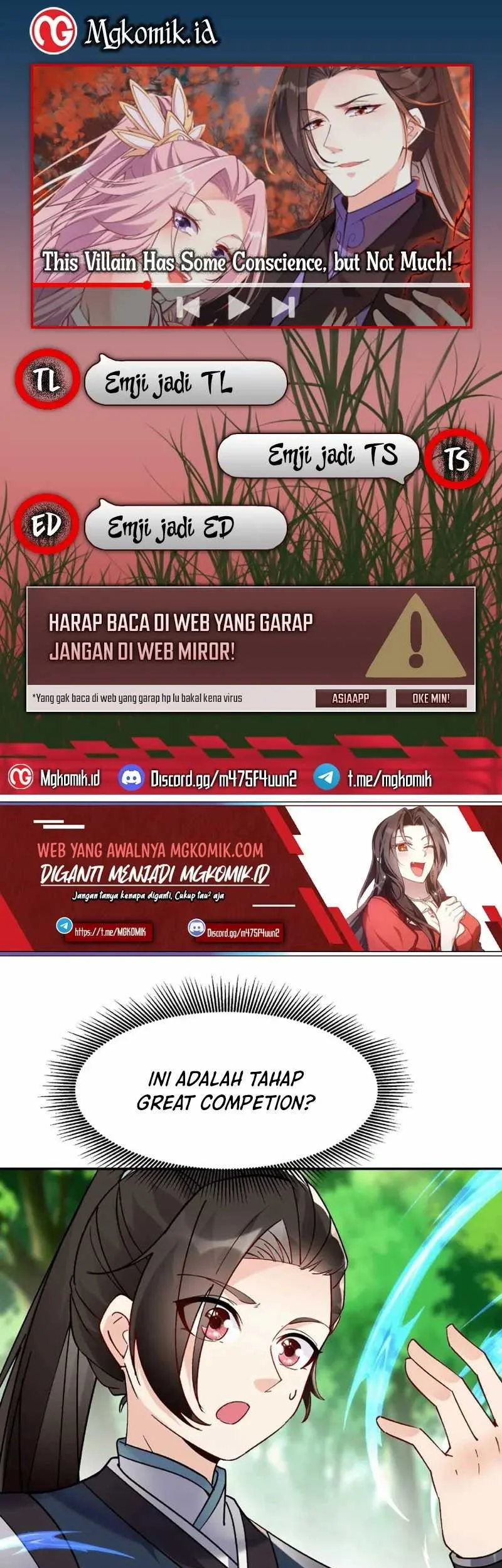 This Villain Has Some Conscience, but Not Much! Chapter 26 - halaman 1