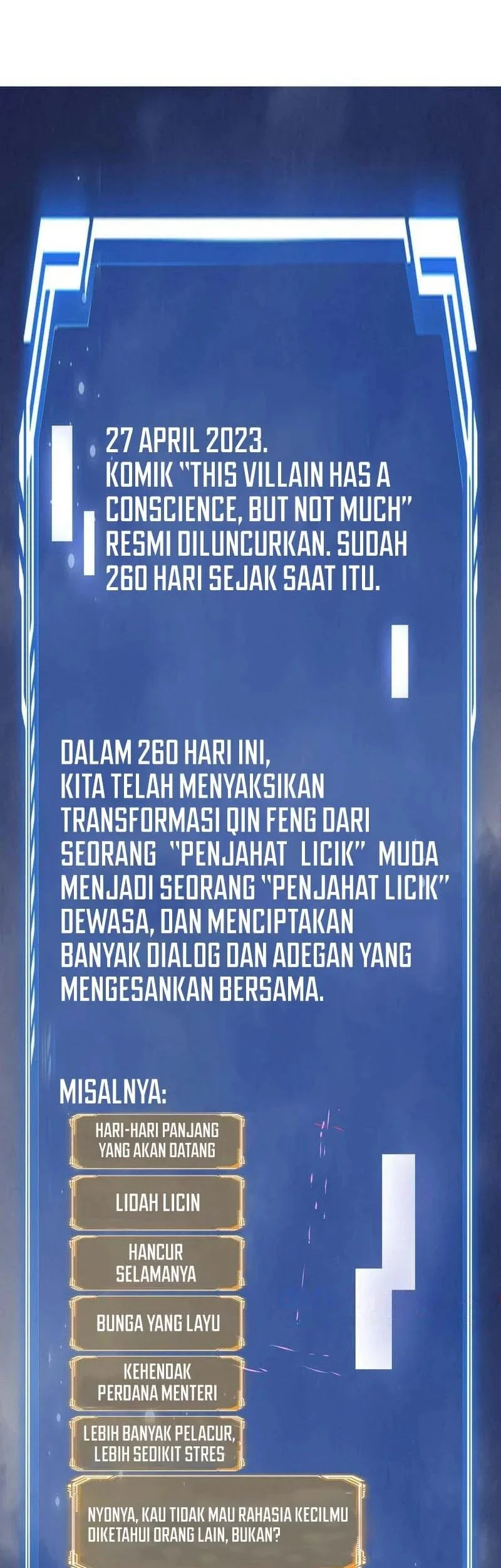 This Villain Has Some Conscience, but Not Much! Chapter 260 - halaman 18