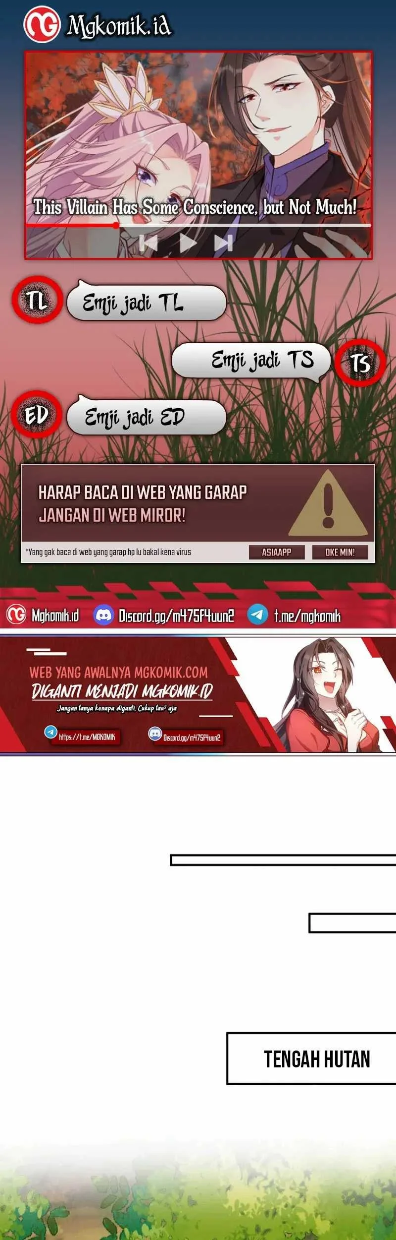 This Villain Has Some Conscience, but Not Much! Chapter 33 - halaman 1