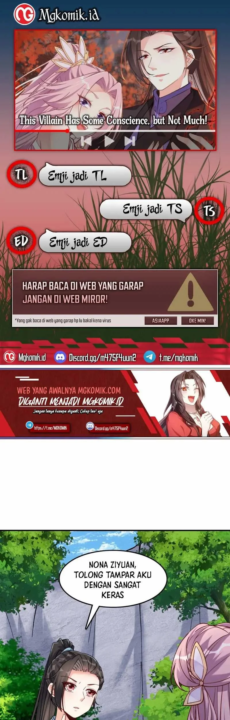 This Villain Has Some Conscience, but Not Much! Chapter 35 - halaman 1