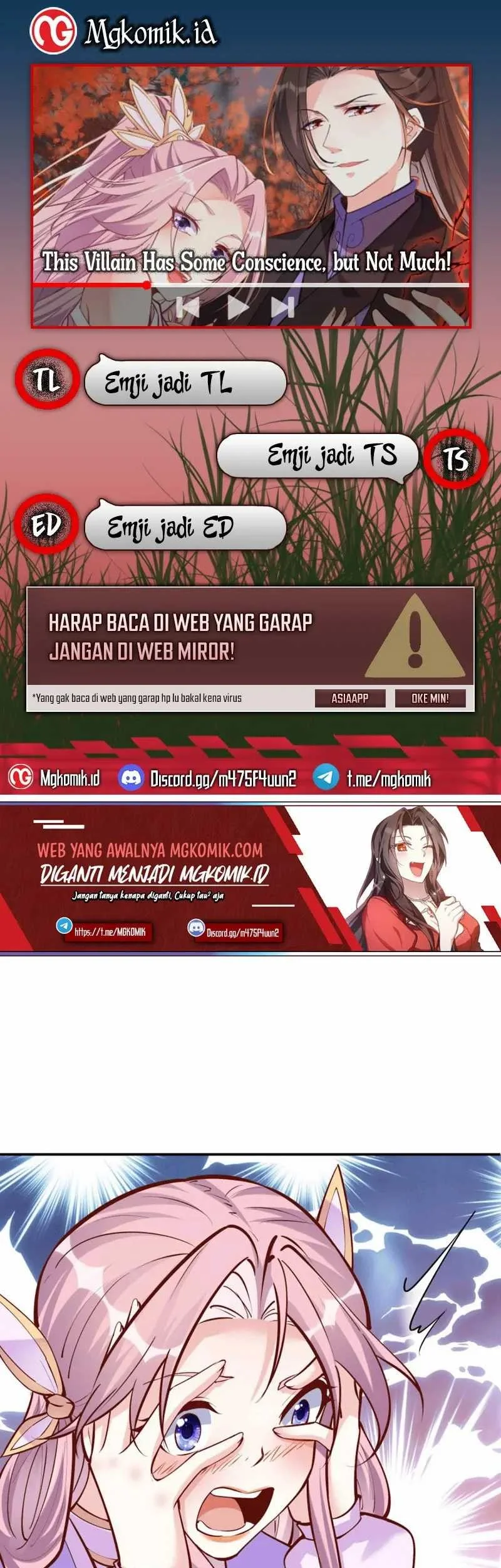 This Villain Has Some Conscience, but Not Much! Chapter 36 - halaman 1