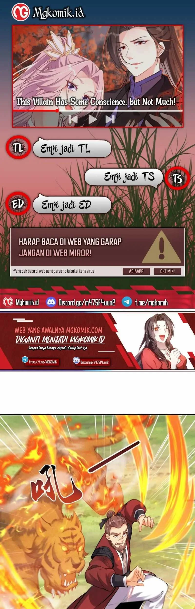 This Villain Has Some Conscience, but Not Much! Chapter 39 - halaman 1