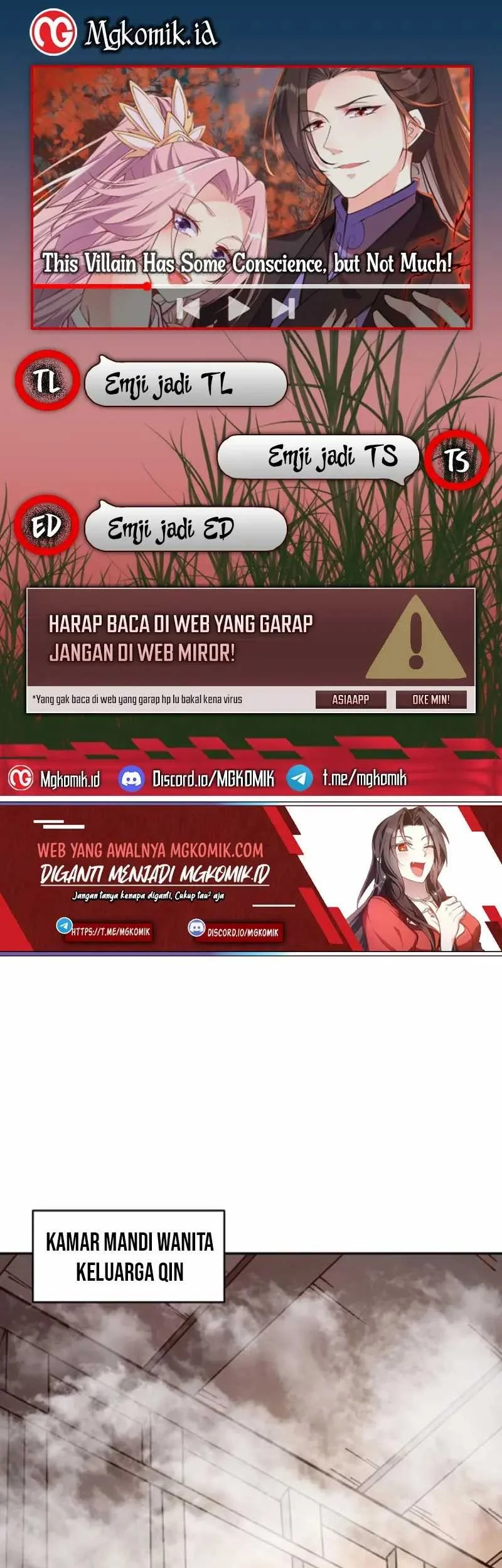 This Villain Has Some Conscience, but Not Much! Chapter 4 - halaman 1
