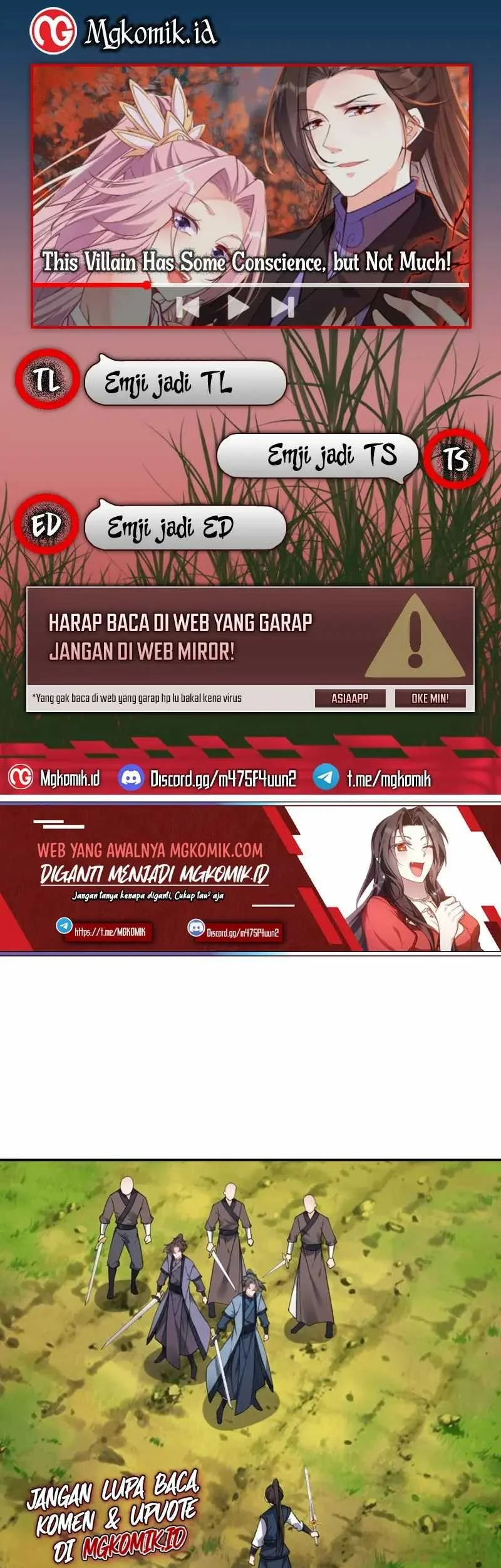 This Villain Has Some Conscience, but Not Much! Chapter 45 - halaman 1