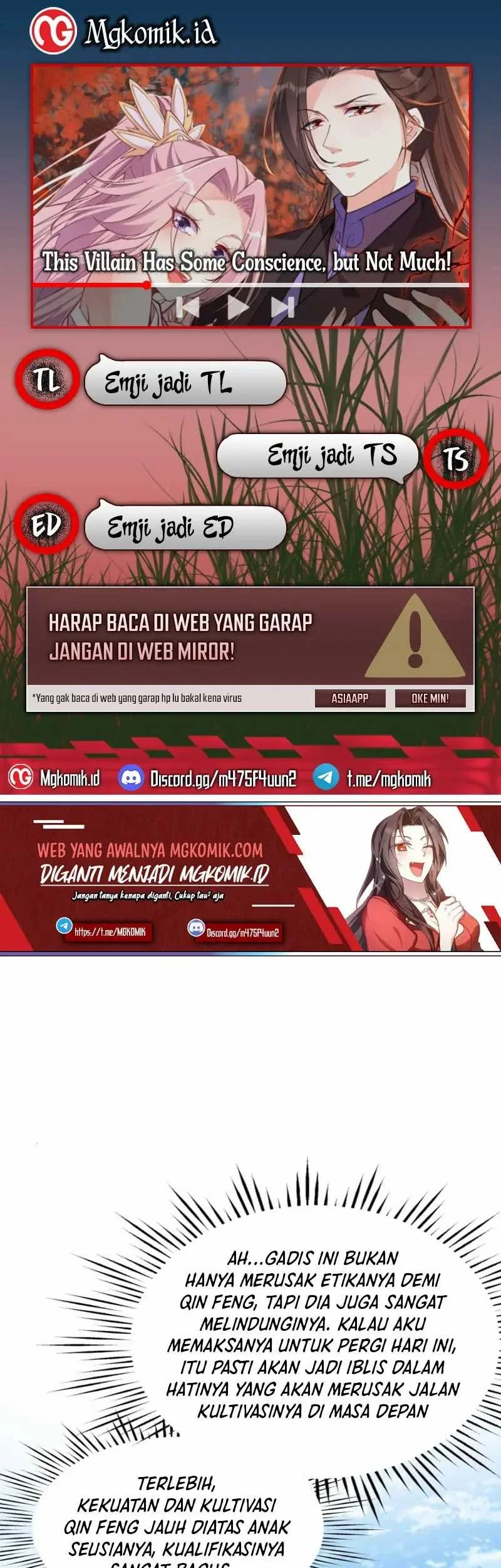This Villain Has Some Conscience, but Not Much! Chapter 50 - halaman 1