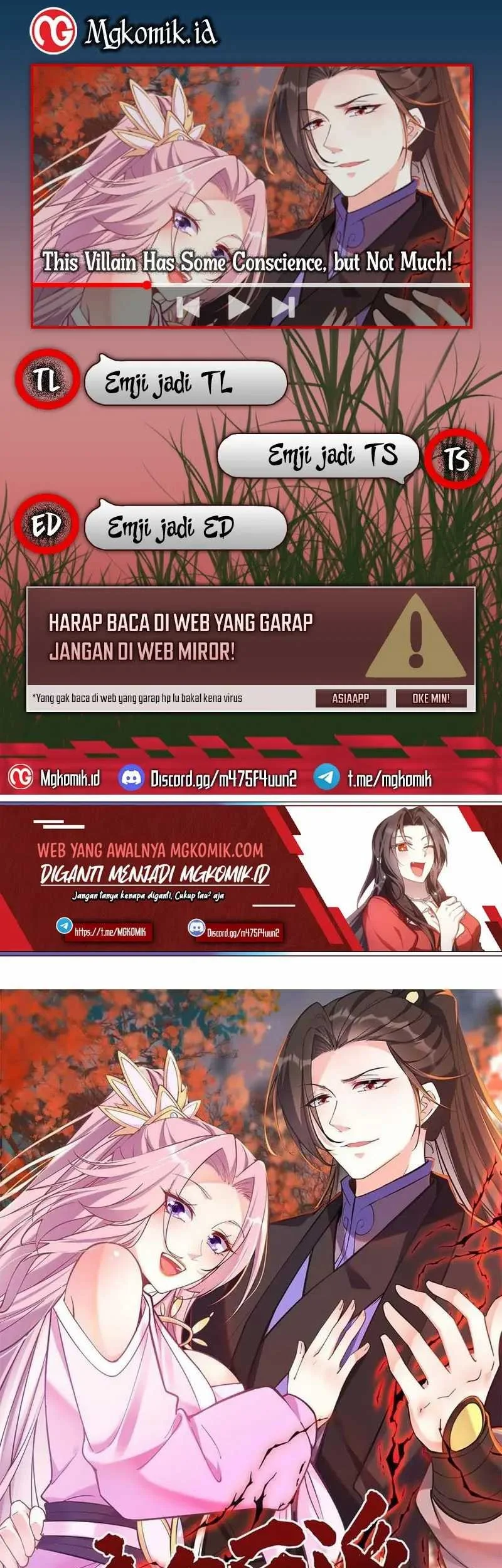 This Villain Has Some Conscience, but Not Much! Chapter 54 - halaman 1
