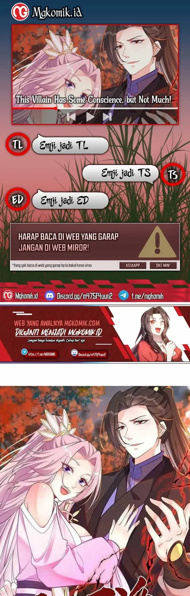 This Villain Has Some Conscience, but Not Much! Chapter 55 - halaman 1