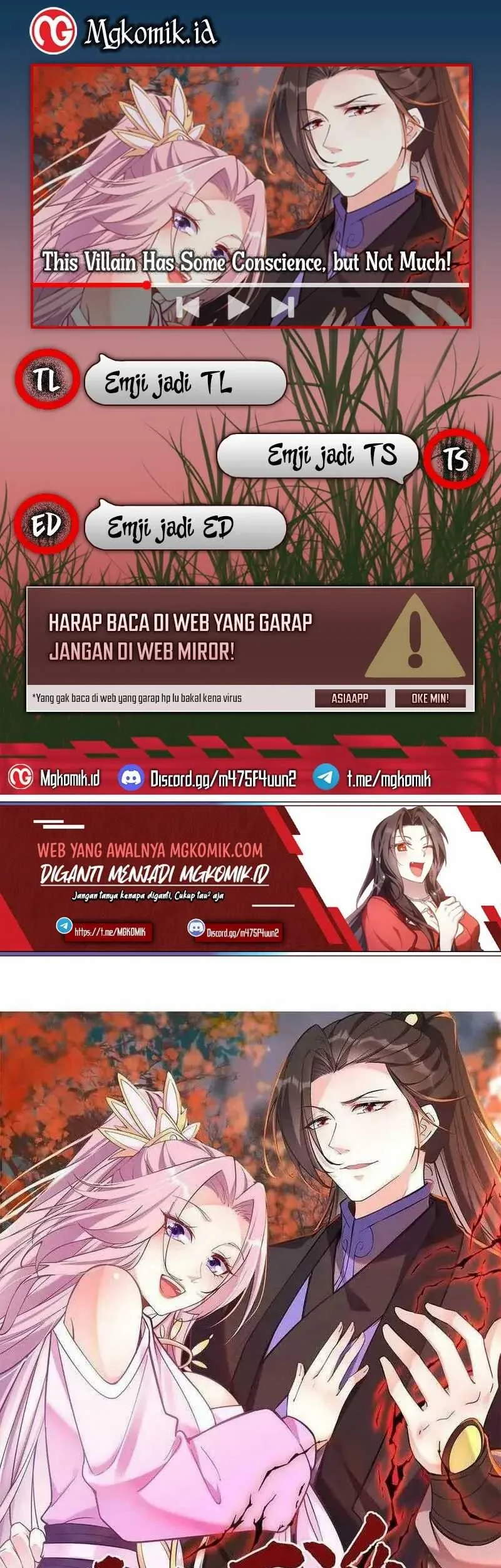 This Villain Has Some Conscience, but Not Much! Chapter 56 - halaman 1