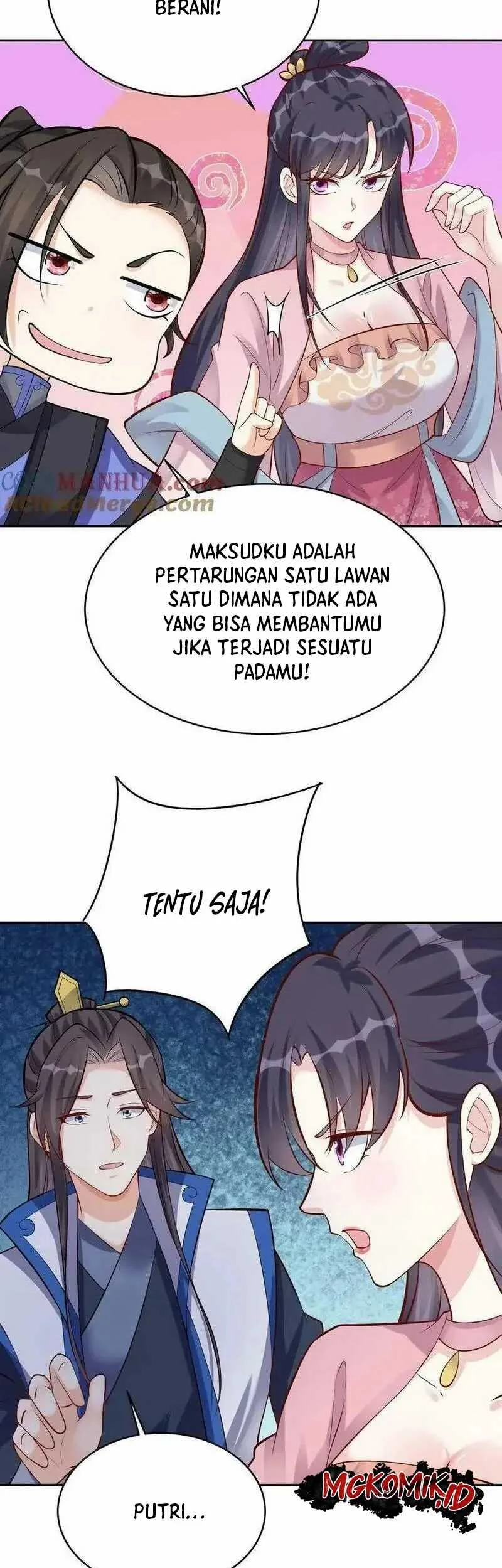 This Villain Has Some Conscience, but Not Much! Chapter 58 - halaman 3