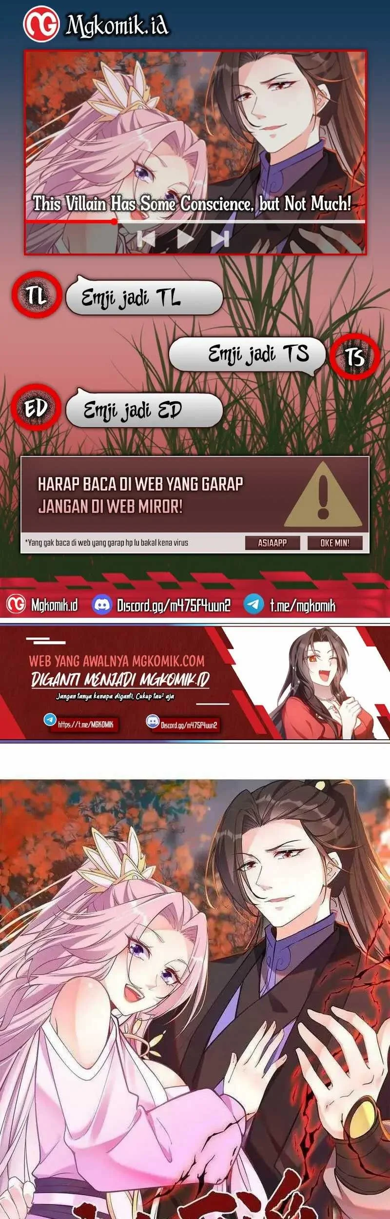 This Villain Has Some Conscience, but Not Much! Chapter 59 - halaman 1