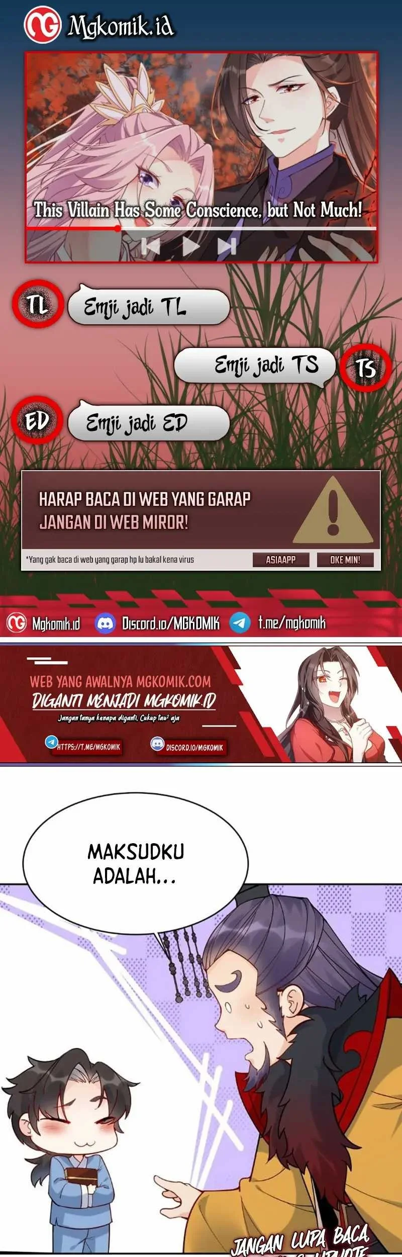 This Villain Has Some Conscience, but Not Much! Chapter 6 - halaman 1