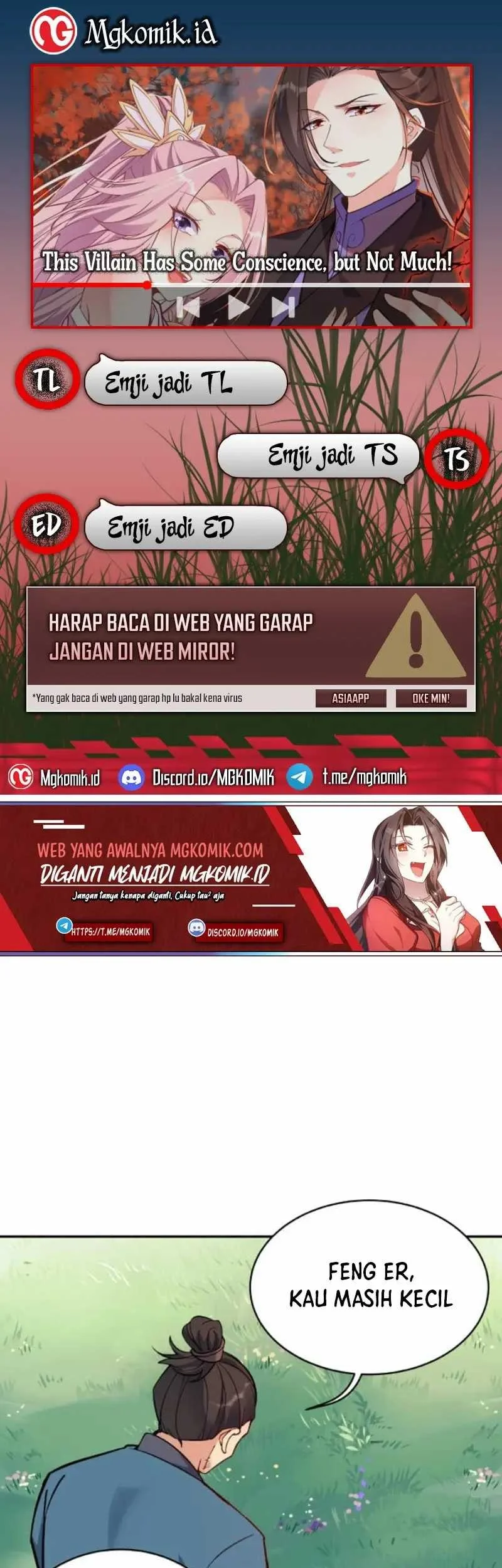 This Villain Has Some Conscience, but Not Much! Chapter 7 - halaman 1