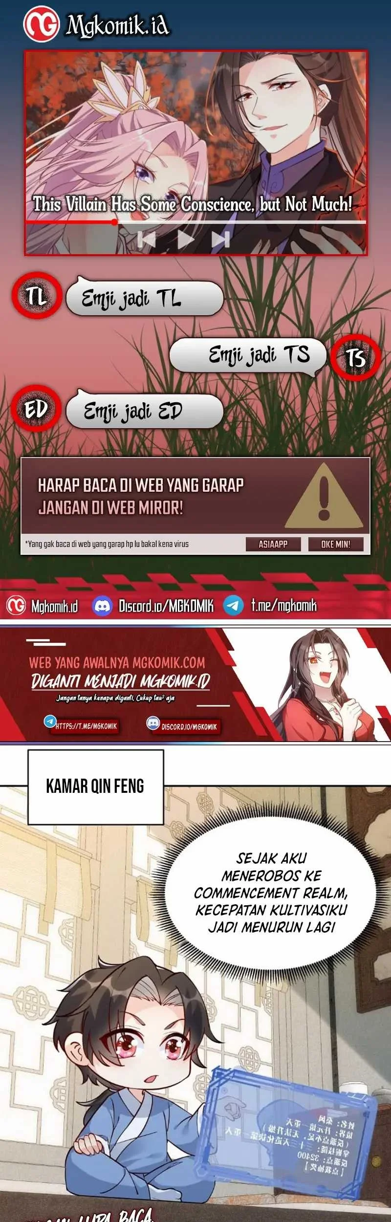This Villain Has Some Conscience, but Not Much! Chapter 8 - halaman 1