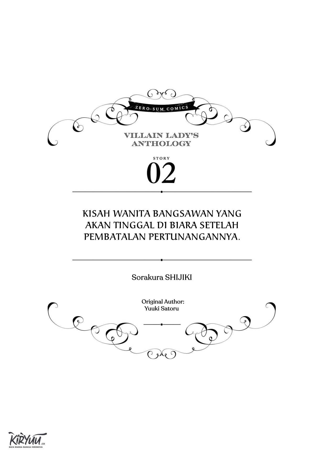 Though I May Be a Villainess, I’ll Show You I Can Obtain Happiness! Chapter 2 - halaman 3