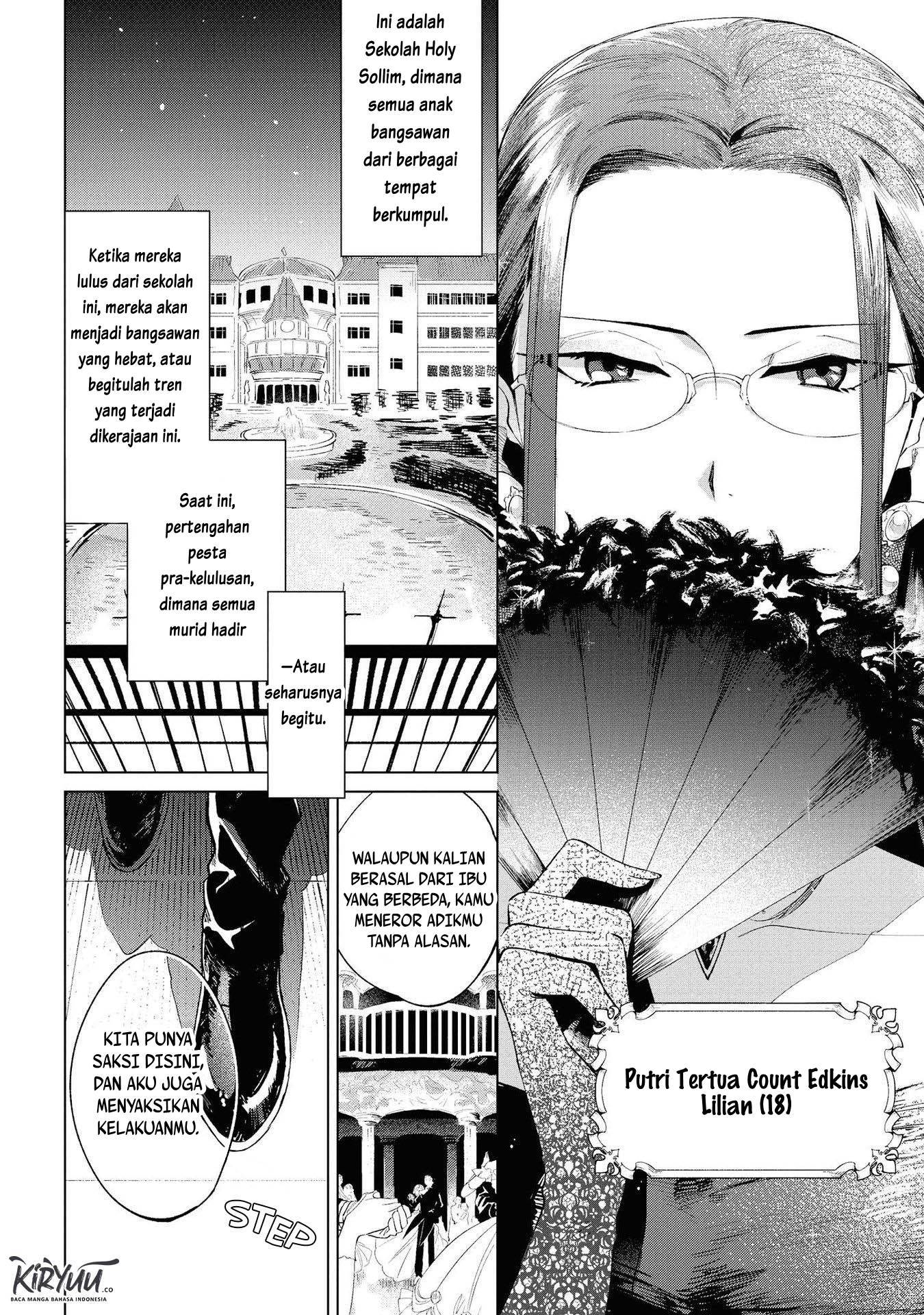 Though I May Be a Villainess, I’ll Show You I Can Obtain Happiness! Chapter 2 - halaman 6