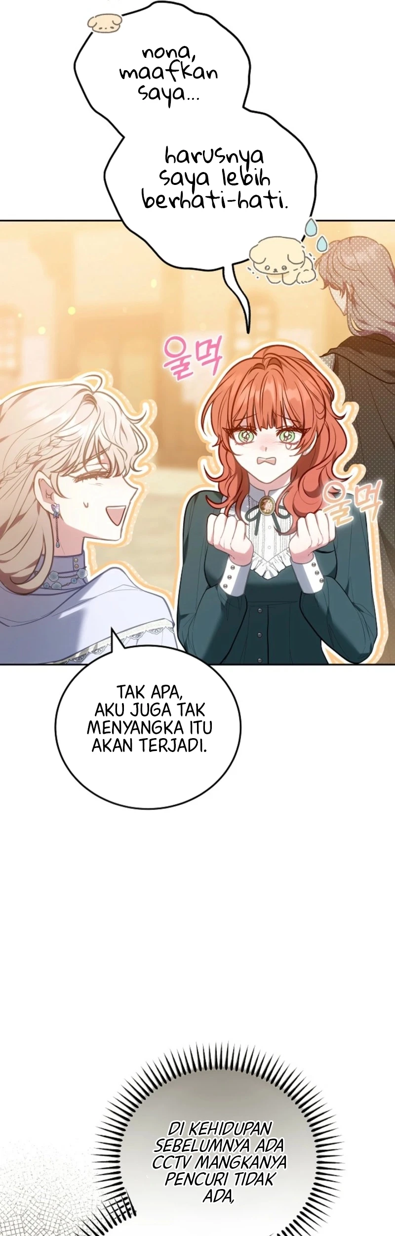Though I’m a Homebody, I Found Myself in a Dark Captive Genre Chapter 13 - halaman 48