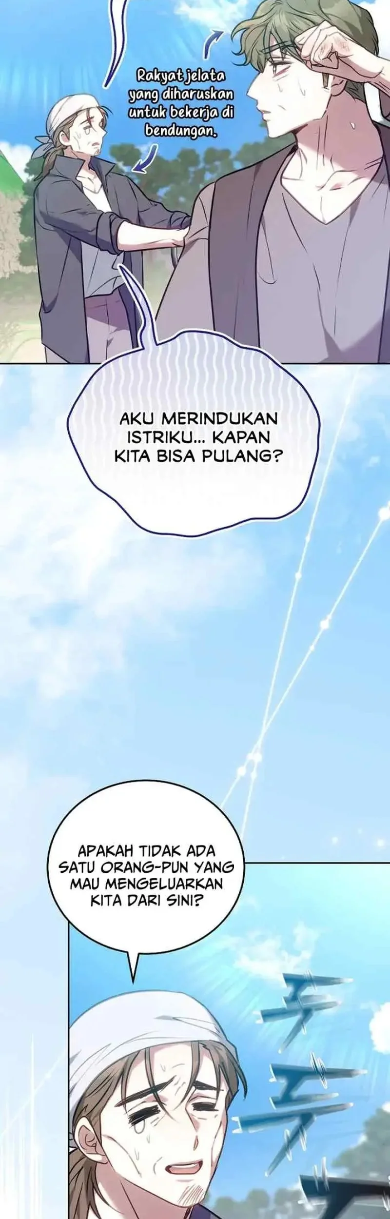 Though I’m a Homebody, I Found Myself in a Dark Captive Genre Chapter 3 - halaman 34