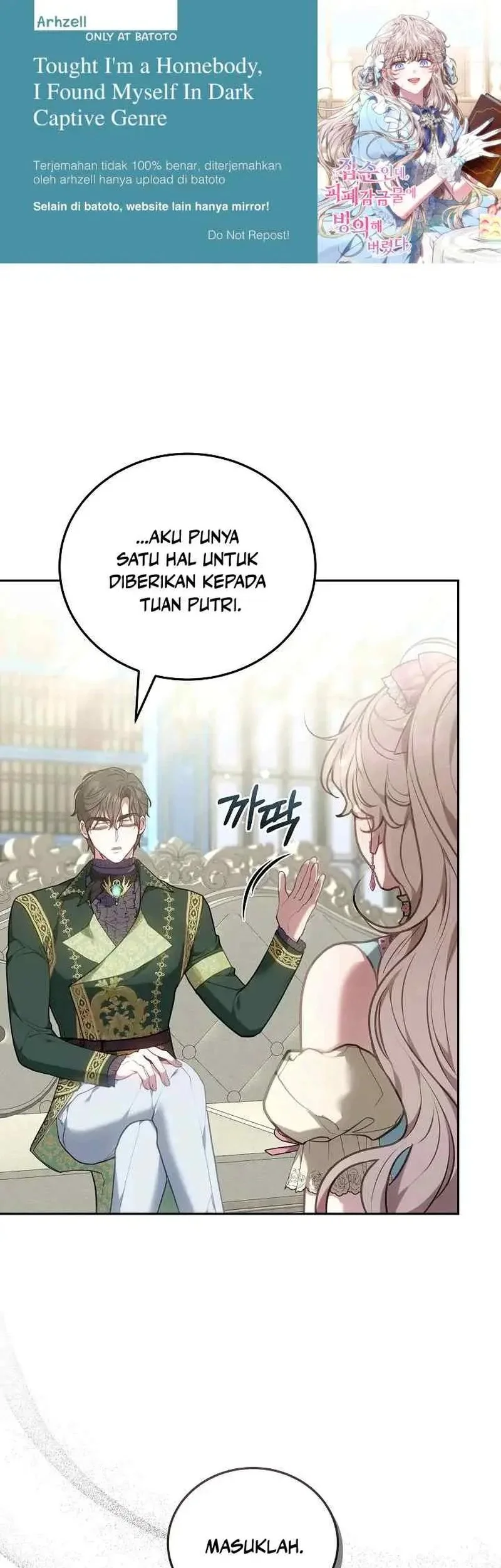 Though I’m a Homebody, I Found Myself in a Dark Captive Genre Chapter 5 - halaman 2