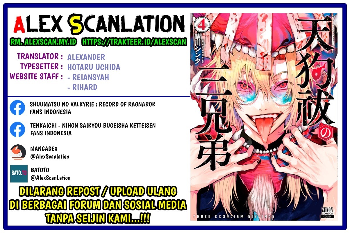 Three Exorcism Siblings Chapter 33 - halaman 2