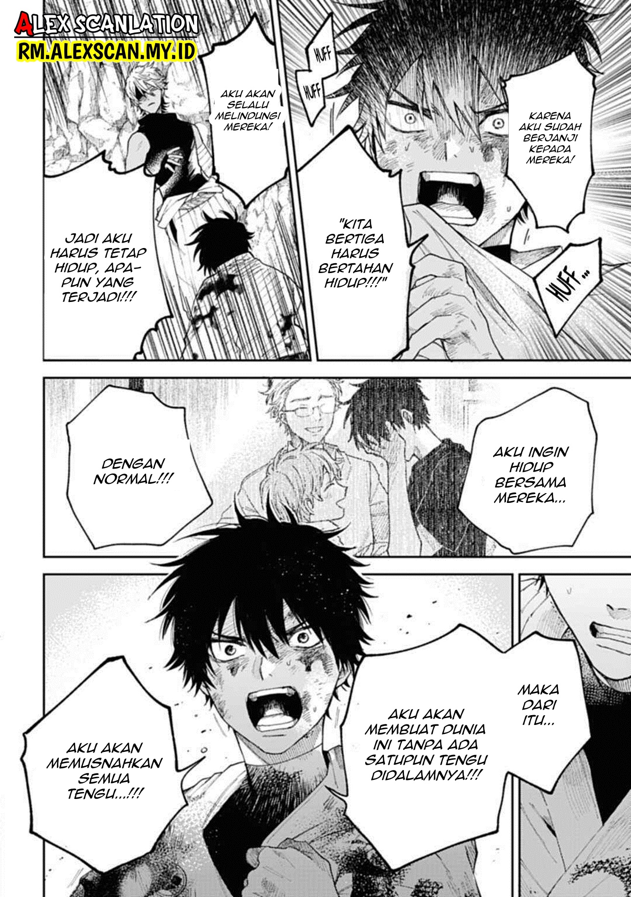 Three Exorcism Siblings Chapter 5 - halaman 16