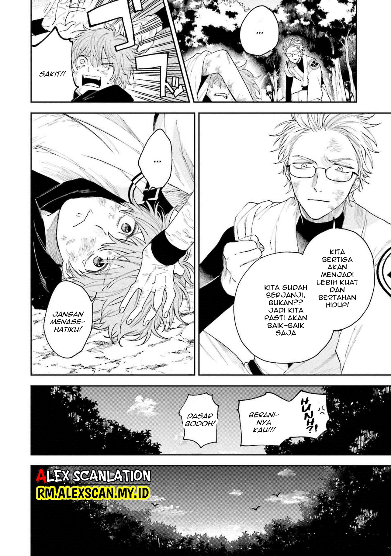 Three Exorcism Siblings Chapter 6 - halaman 12