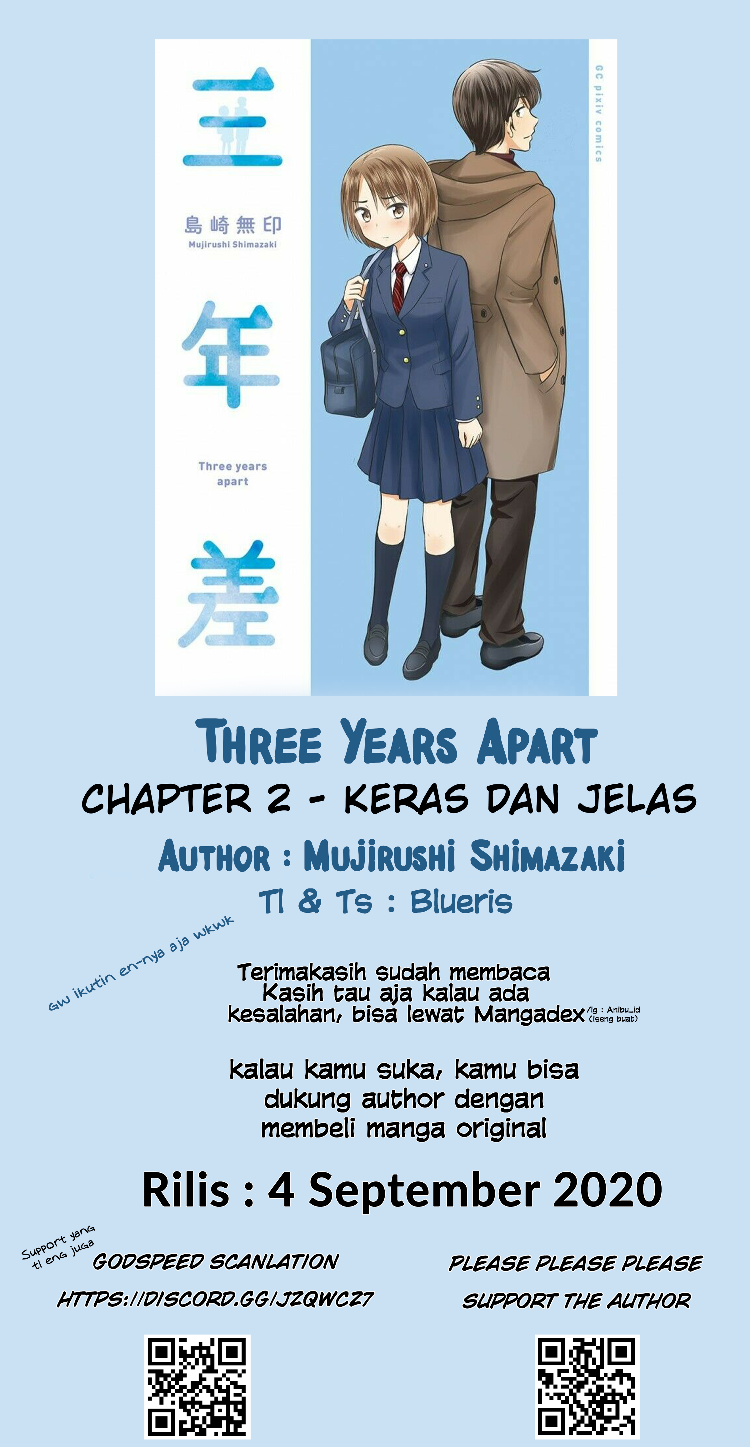 Three Years Apart Chapter 2 - halaman 1