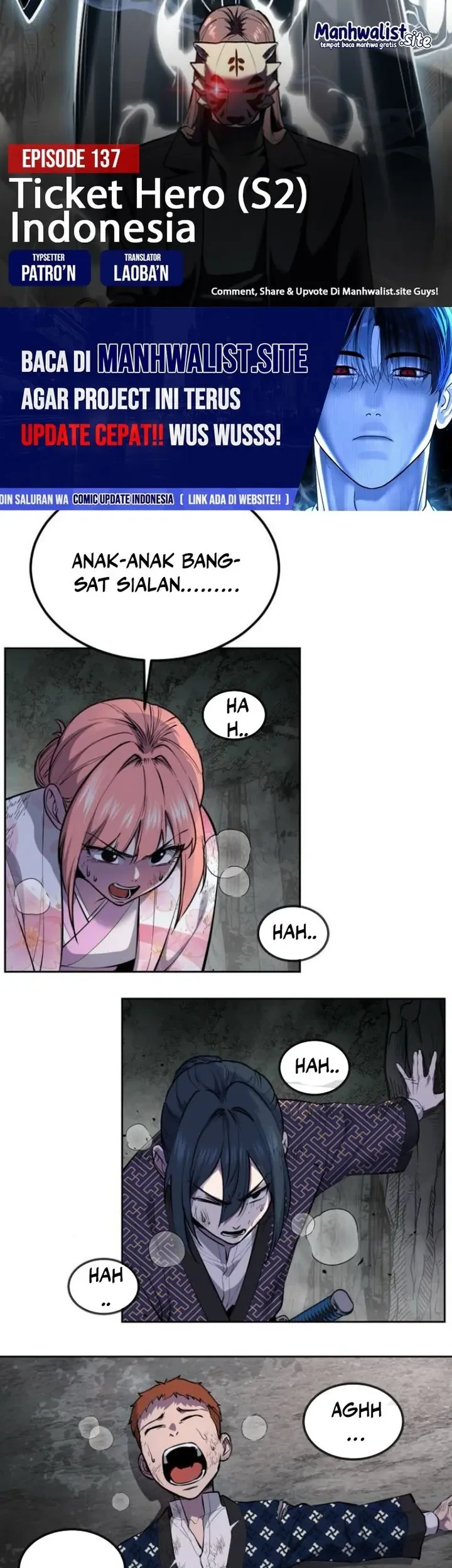 Ticket Hero S2 Chapter 137 - halaman 1