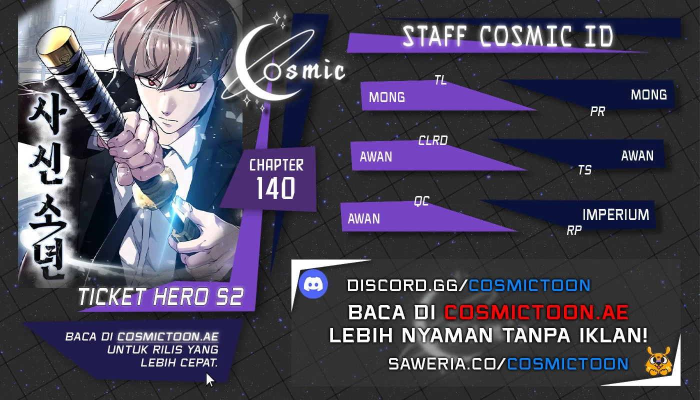 Ticket Hero S2 Chapter 140 - halaman 1