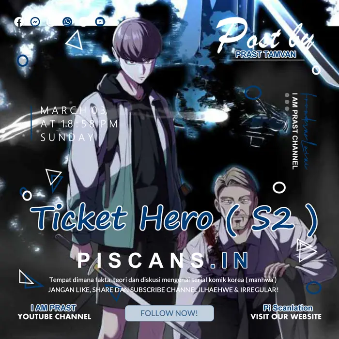 Ticket Hero S2 Chapter 8 - halaman 1