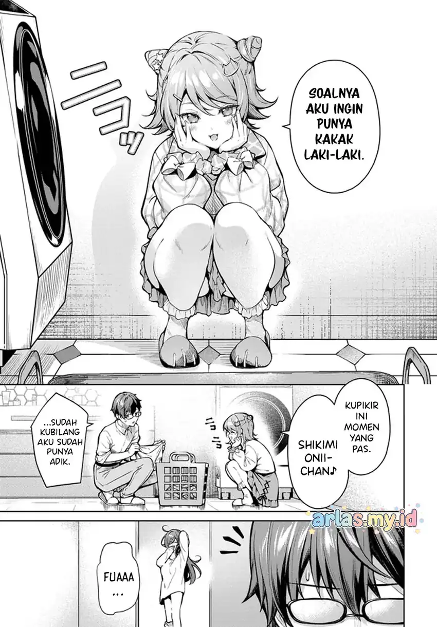 Tier 1 Shimai: Yuumei Yonshimai wa Boku Nashi dewa Ikirarenai Chapter 1.2 - halaman 11