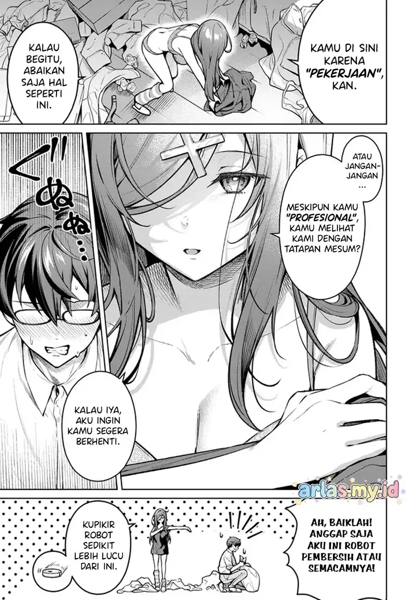 Tier 1 Shimai: Yuumei Yonshimai wa Boku Nashi dewa Ikirarenai Chapter 1.2 - halaman 15