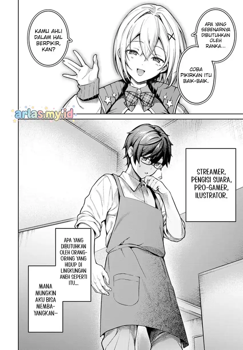 Tier 1 Shimai: Yuumei Yonshimai wa Boku Nashi dewa Ikirarenai Chapter 1.2 - halaman 22