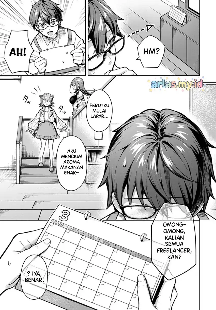 Tier 1 Shimai: Yuumei Yonshimai wa Boku Nashi dewa Ikirarenai Chapter 1.2 - halaman 23