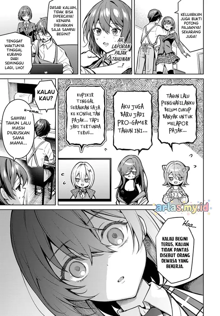 Tier 1 Shimai: Yuumei Yonshimai wa Boku Nashi dewa Ikirarenai Chapter 1.2 - halaman 25