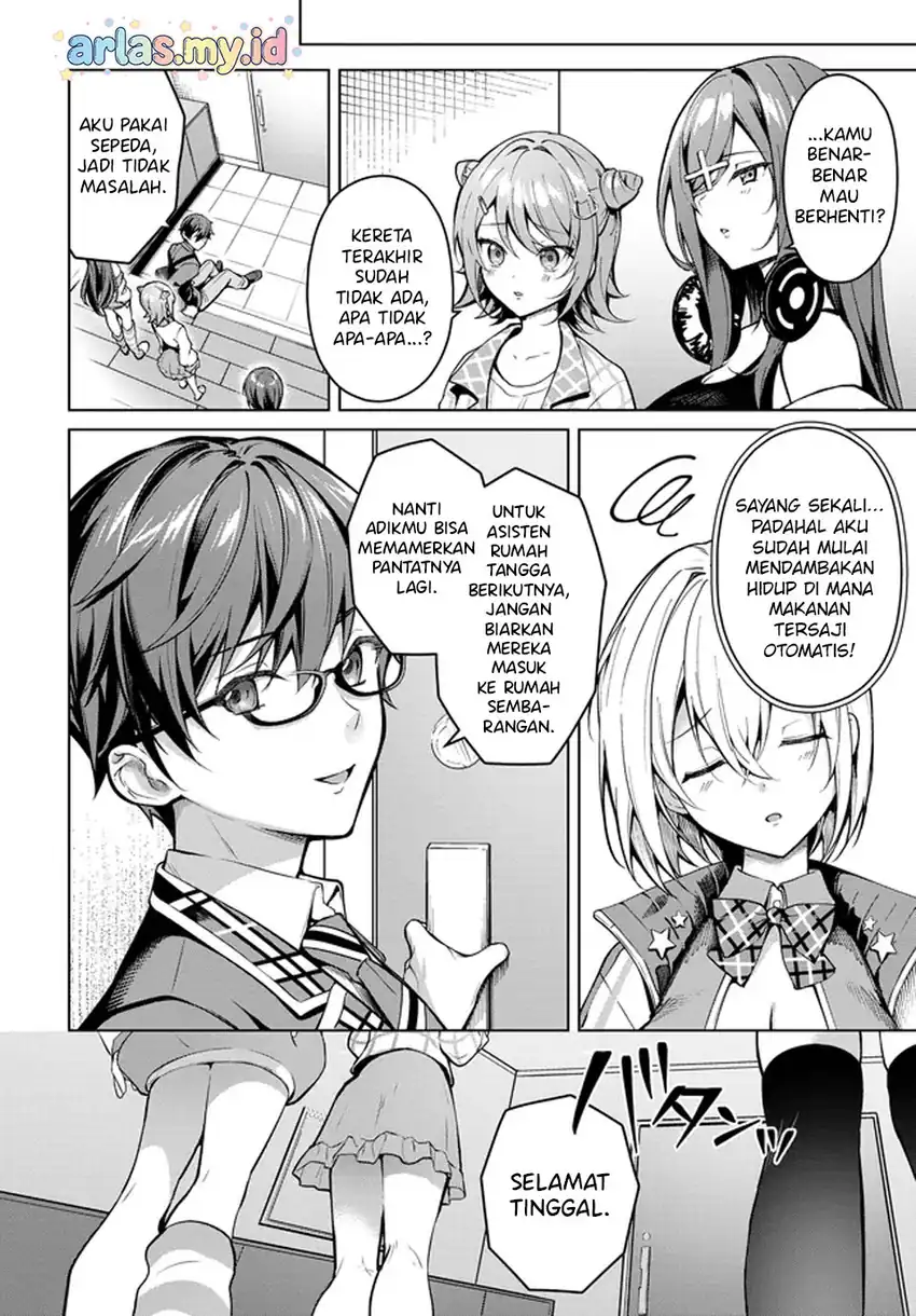 Tier 1 Shimai: Yuumei Yonshimai wa Boku Nashi dewa Ikirarenai Chapter 1.2 - halaman 32