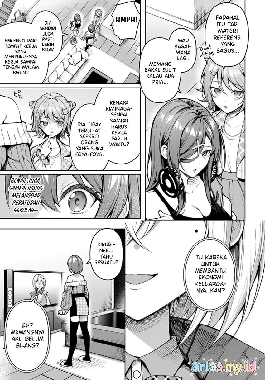 Tier 1 Shimai: Yuumei Yonshimai wa Boku Nashi dewa Ikirarenai Chapter 1.2 - halaman 33