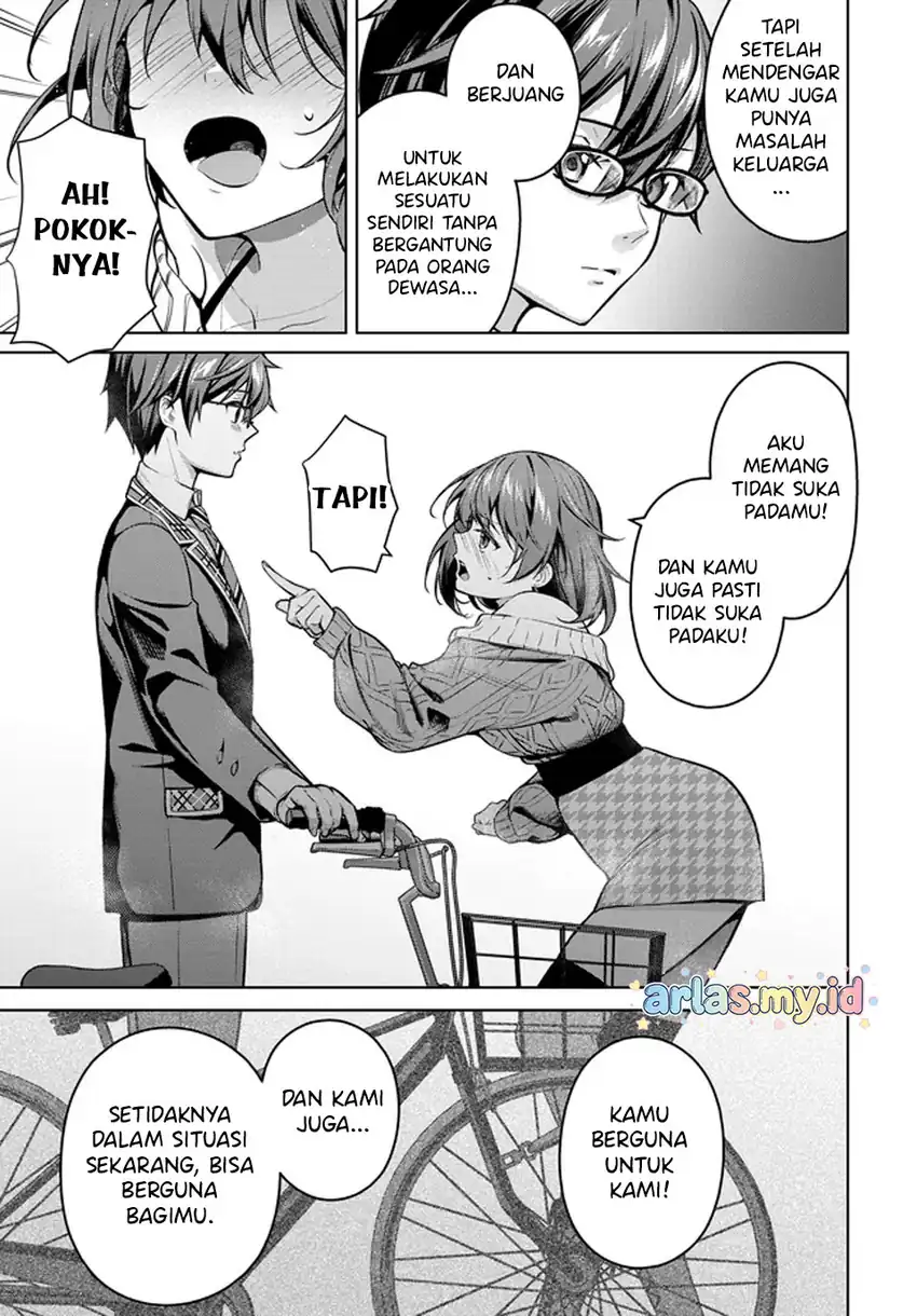 Tier 1 Shimai: Yuumei Yonshimai wa Boku Nashi dewa Ikirarenai Chapter 1.2 - halaman 39