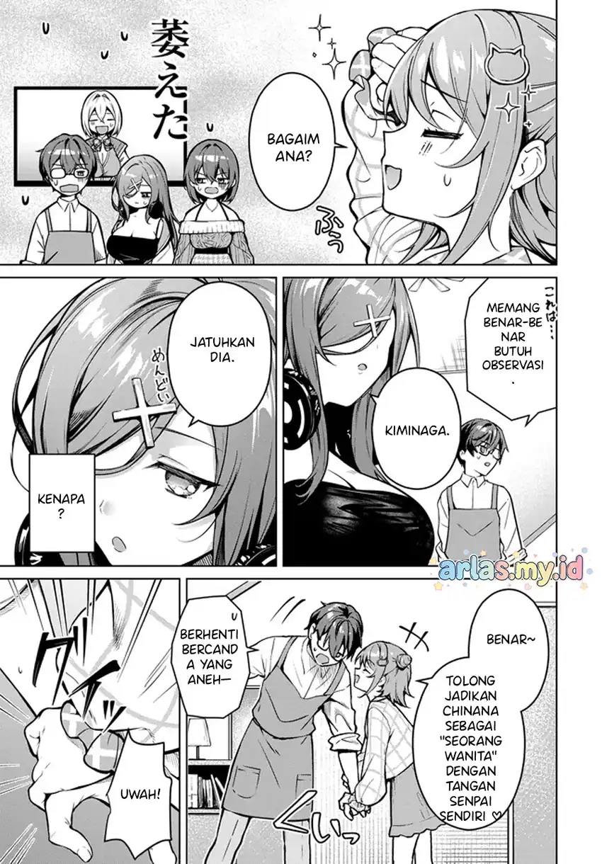 Tier 1 Shimai: Yuumei Yonshimai wa Boku Nashi dewa Ikirarenai Chapter 2.1 - halaman 10
