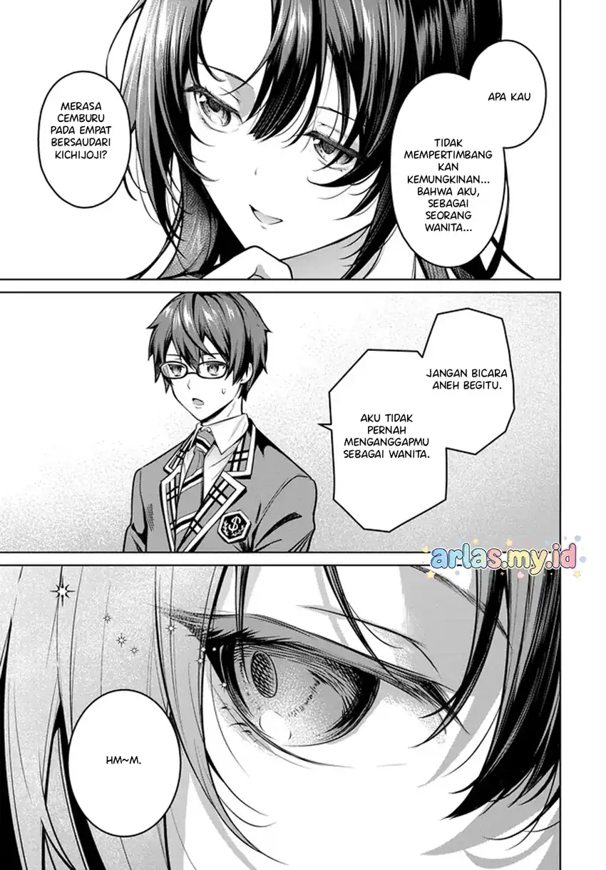 Tier 1 Shimai: Yuumei Yonshimai wa Boku Nashi dewa Ikirarenai Chapter 2.1 - halaman 22