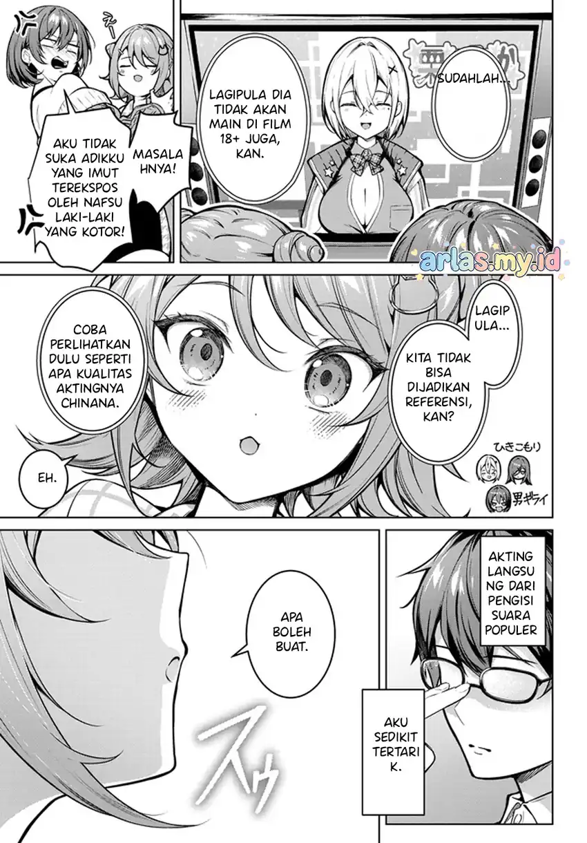Tier 1 Shimai: Yuumei Yonshimai wa Boku Nashi dewa Ikirarenai Chapter 2.1 - halaman 8