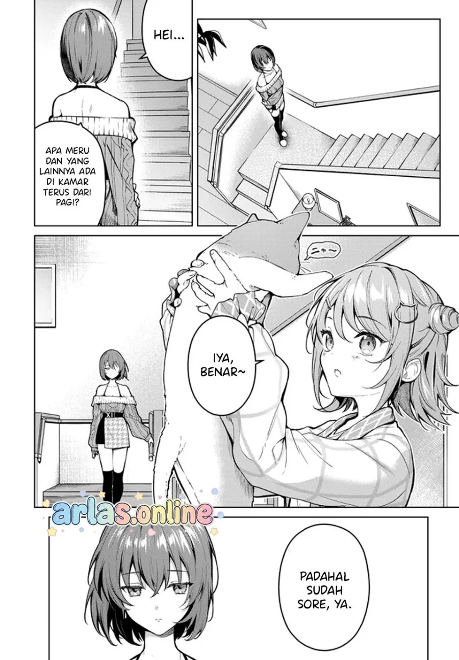 Tier 1 Shimai: Yuumei Yonshimai wa Boku Nashi dewa Ikirarenai Chapter 3.2 - halaman 25