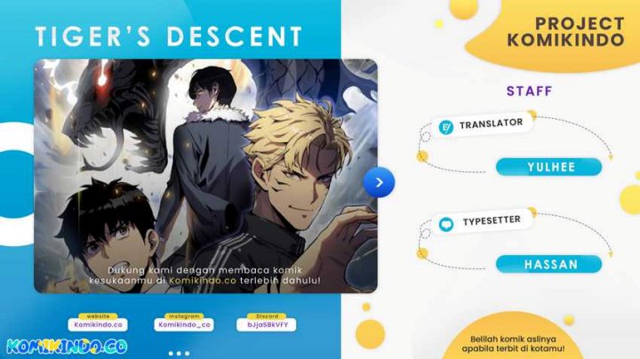 Tiger’s Descent Chapter 29 - halaman 1