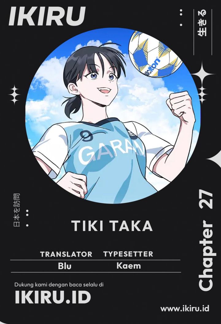 Tiki-Taka Chapter 27 - halaman 1