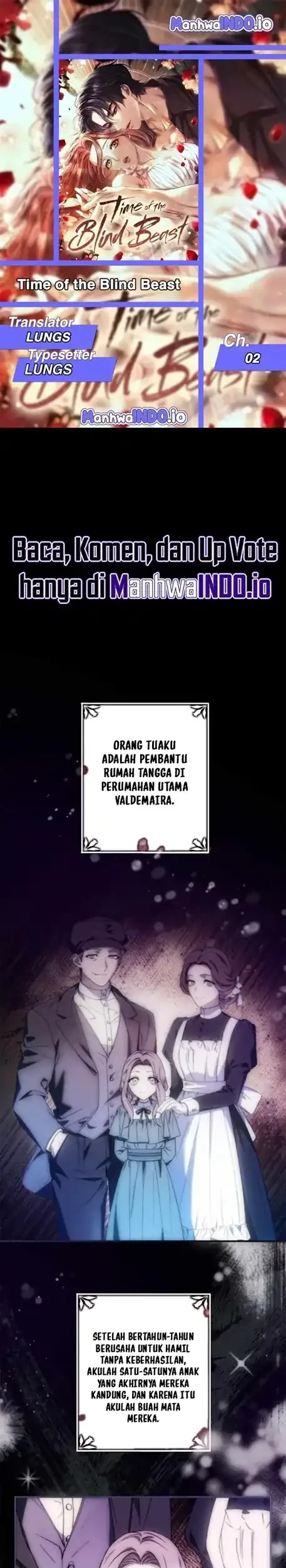 Time of the Blind Beast Chapter 2 - halaman 1