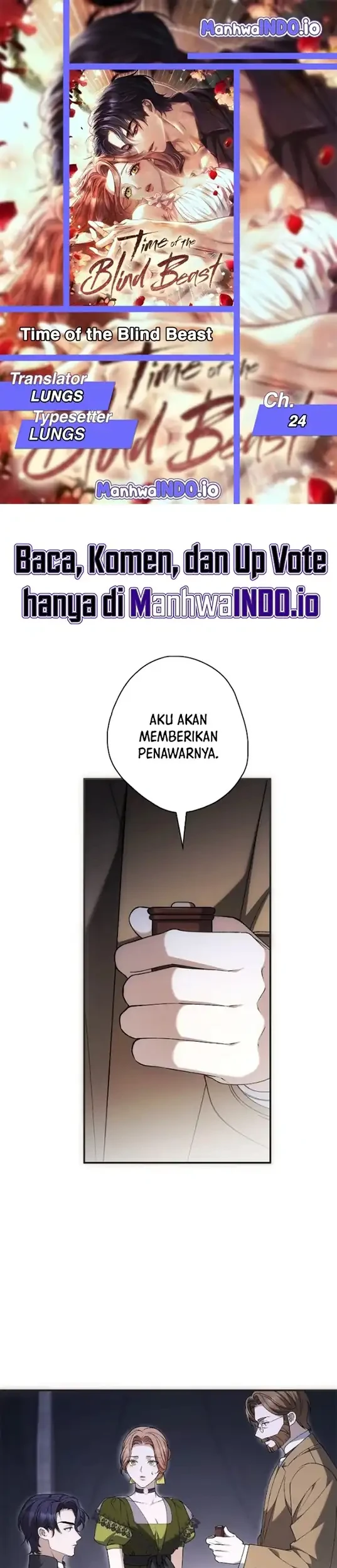 Time of the Blind Beast Chapter 24 - halaman 1